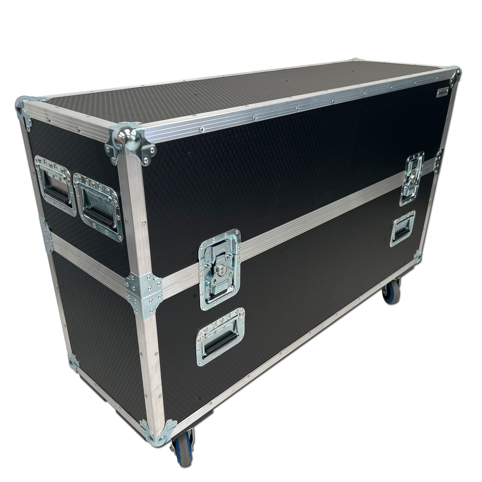 50 Plasma LCD TV Twin Flight Case for Phillips 50PF9966 50inch